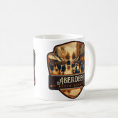 Aberdeen, Süddakota | VINTAG Kaffeetasse (VorderseiteRechts)