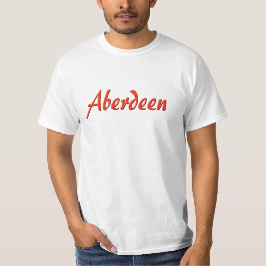 Aberdeen-T-Shirt T-Shirt (Vorderseite)
