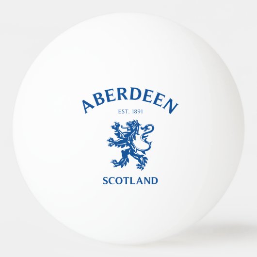 ABERDEEN TISCHTENNISBALL (Vorderseite)