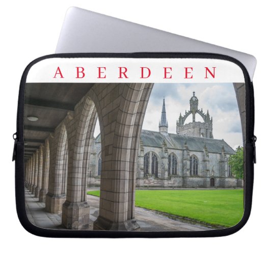 Aberdeen University View Notebook-Fall Laptopschutzhülle (Vorderseite)