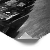 Aberdeen, WA - Aussicht auf das Stadtzentrum von W Poster (Ecke)