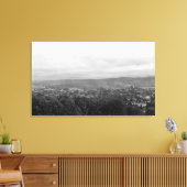 Aberdeen, WA Town View von Belaire Hill Leinwanddruck (Insitu (Wohnzimmer))