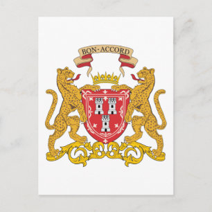 Aberdeen-Wappen Postkarte