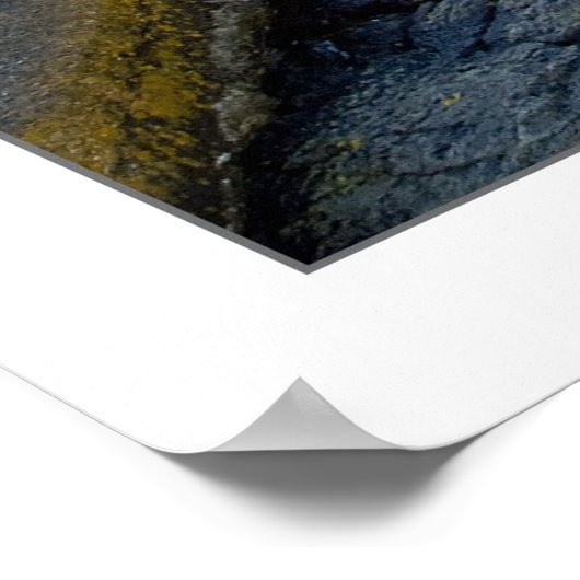 Aberdour an der Küste Poster (Ecke)