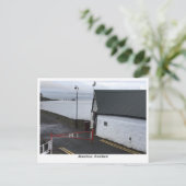 Aberdour Harbour Gebäude Postkarte (Stehend Vorderseite)