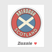 Aberdour, Schottland Aufkleber (Blatt)