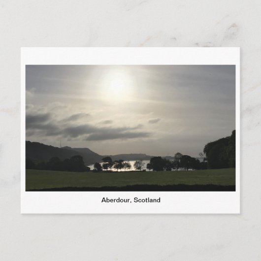 Aberdour Sunrise Postkarte (Vorderseite)
