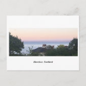 Aberdour Sunset Postkarte (Vorderseite)