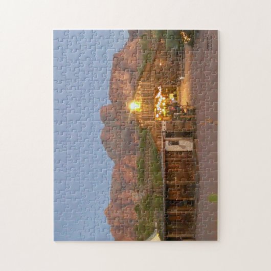 Aberglaube am Sonnenuntergang-Puzzlespiel Puzzle (Vertikal)