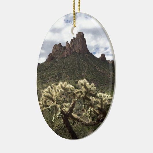 Aberglaube-Berge Keramikornament (Links)