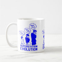 Aberglaube-Evolution lustig