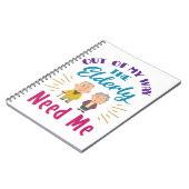 Aberkennung, die ältere Menschen brauchen, Notizblock (Linke Seite)