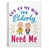 Aberkennung, die ältere Menschen brauchen, Notizblock (Vorderseite)