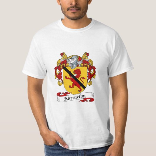 Abernethy Familienwappen Abernethy Wappen T-Shirt (Vorderseite)