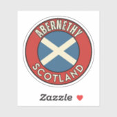 Abernethy, Schottland Aufkleber (Blatt)