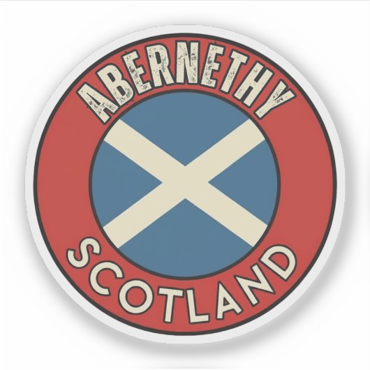 Abernethy, Schottland Aufkleber (Vorderseite)