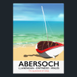 Abersoch, Llanengan Wales Reiseplakat Fotodruck<br><div class="desc">Abersoch,  Llanengan,  Gwynedd Wales Vintage Reiseplakat.</div>