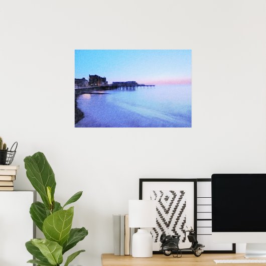 Aberystwyth Abend Poster (Heimbüro)