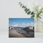 Aberystwyth Harbour und Marina Postkarte (Stehend Vorderseite)