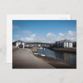 Aberystwyth Harbour und Marina Postkarte (Vorne/Hinten)
