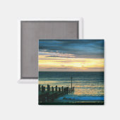 Aberystwyth Jetty Magnet (Vorderseite/Rückseite)