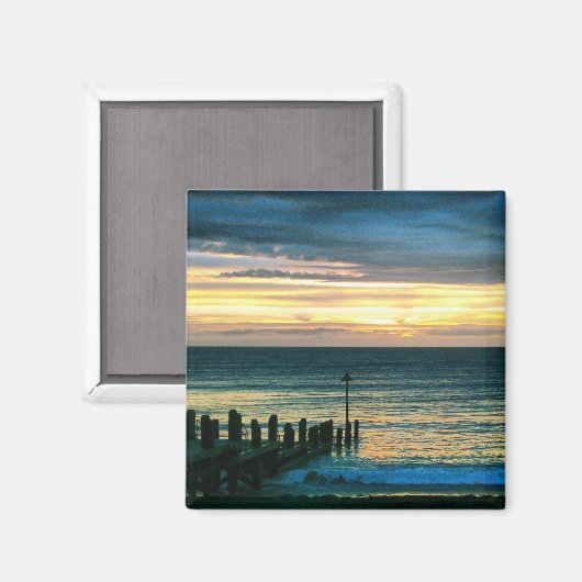 Aberystwyth Jetty Magnet (Vorderseite/Rückseite)