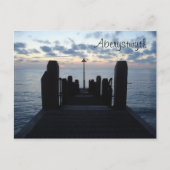 Aberystwyth Jetty Postkarte (Vorderseite)