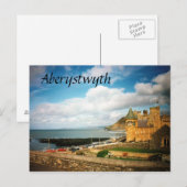 Aberystwyth Old Uni Postkarte (Vorne/Hinten)