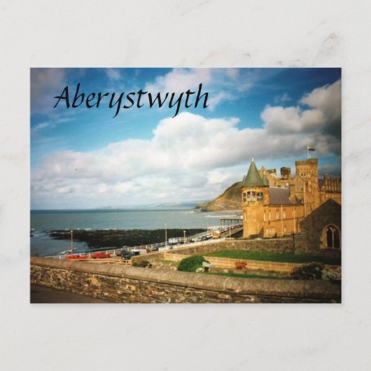 Aberystwyth Old Uni Postkarte (Vorderseite)