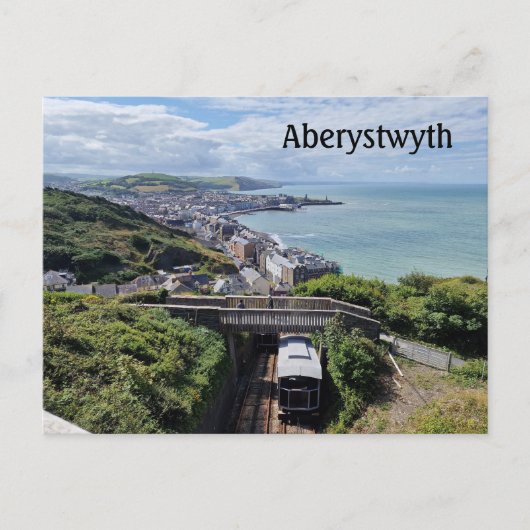 Aberystwyth Postkarte (Vorderseite)