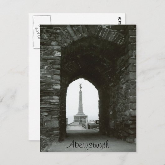 Aberystwyth Postkarte (Vorne/Hinten)