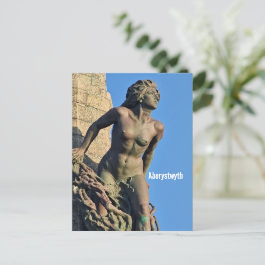 Aberystwyth Postkarte (Stehend Vorderseite)