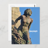 Aberystwyth Postkarte (Vorne/Hinten)