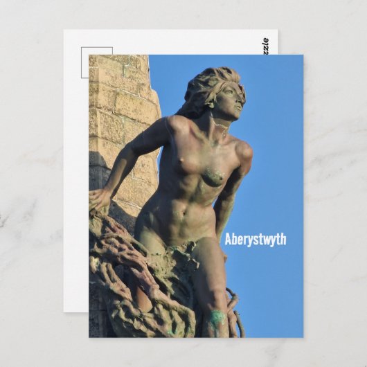 Aberystwyth Postkarte (Vorne/Hinten)