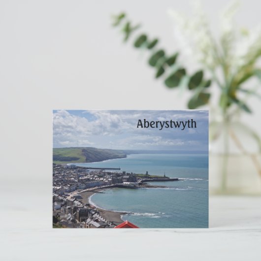 Aberystwyth Postkarte (Stehend Vorderseite)