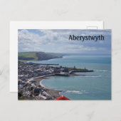 Aberystwyth Postkarte (Vorne/Hinten)