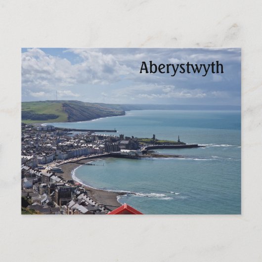 Aberystwyth Postkarte (Vorderseite)