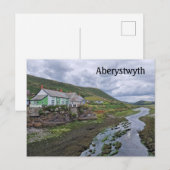 Aberystwyth Postkarte (Vorne/Hinten)