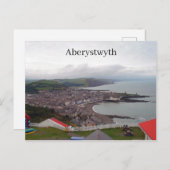 Aberystwyth Postkarte (Vorne/Hinten)