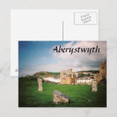 Aberystwyth Postkarte (Vorne/Hinten)