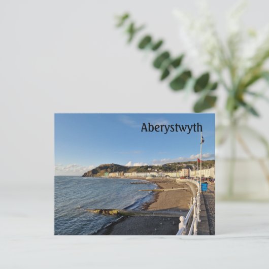 Aberystwyth Postkarte (Stehend Vorderseite)