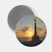 Aberystwyth Sunset Magnet (Vorderseite/Rückseite)