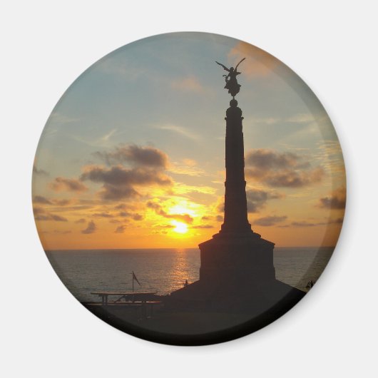 Aberystwyth Sunset Magnet (Vorne)