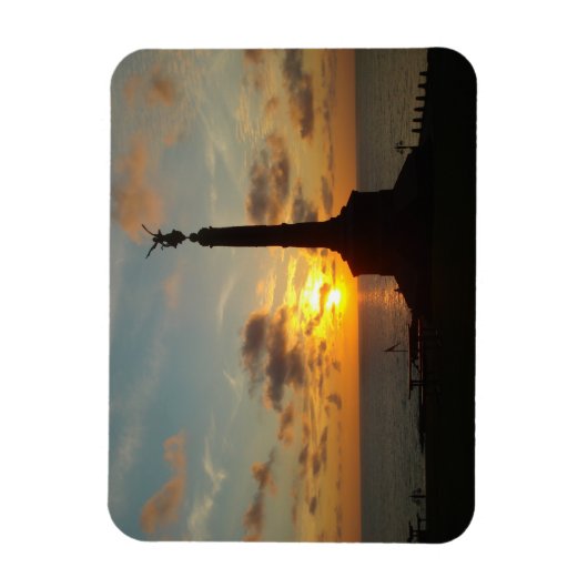 Aberystwyth Sunset Magnet (Vertikal)