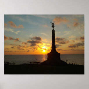 Aberystwyth Sunset Poster