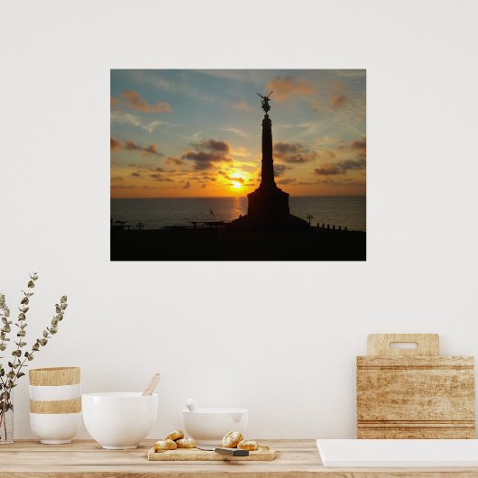 Aberystwyth Sunset Poster (Küche)