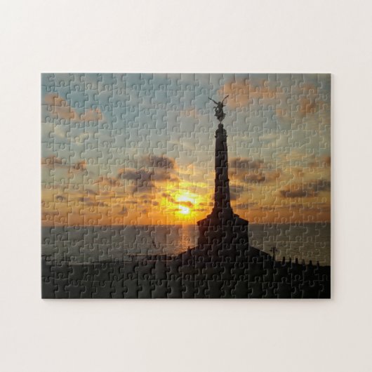 Aberystwyth Sunset Puzzle (Horizontal)