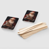 Abessinienkatze mit Weihnachtsmann Weihnachten Fächer (Non-assembled)