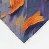 Abessinienkatzen Trick-or-Treating in Halloween Co Fleecedecke (Ecke)