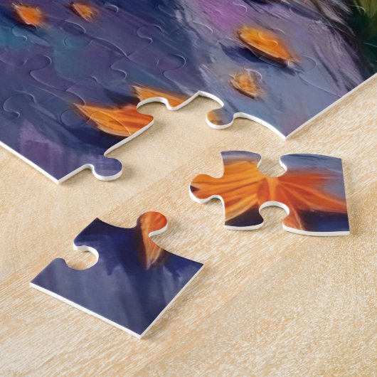 Abessinienkatzen Trick-or-Treating in Halloween Co Puzzle (Seite)